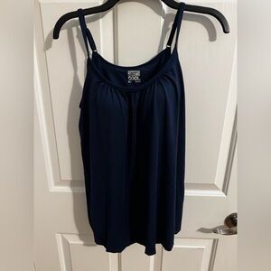 32 Degrees New Cool Flowy Bra Cami Blue Size M